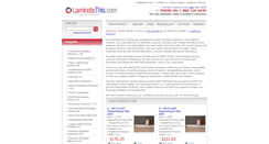 Desktop Screenshot of laminatethis.com